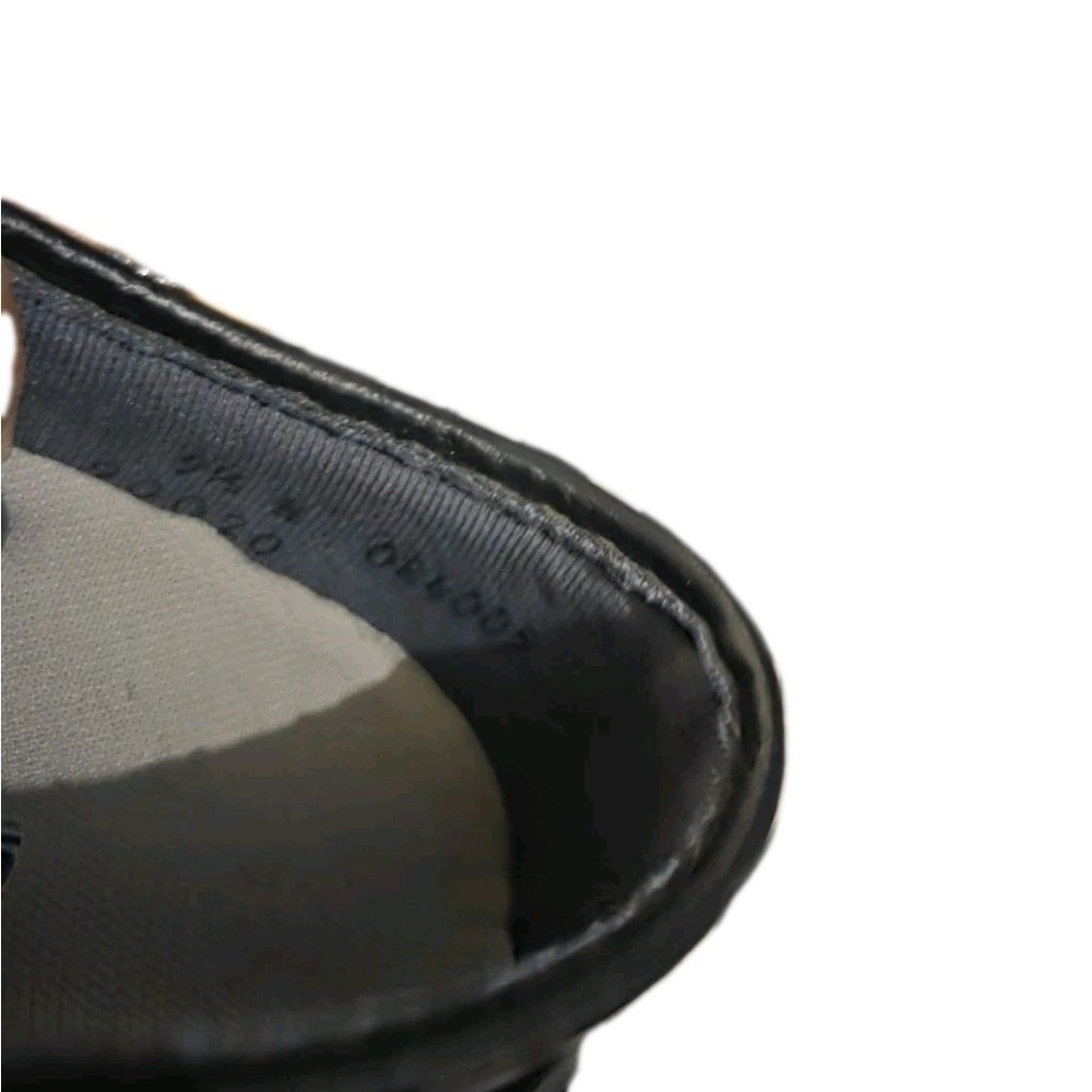 CAPPS Air-Lite Men's 9.5 Black Patent Leather Dress Shoes Oxford Uniform USA - Picture 5 of 8